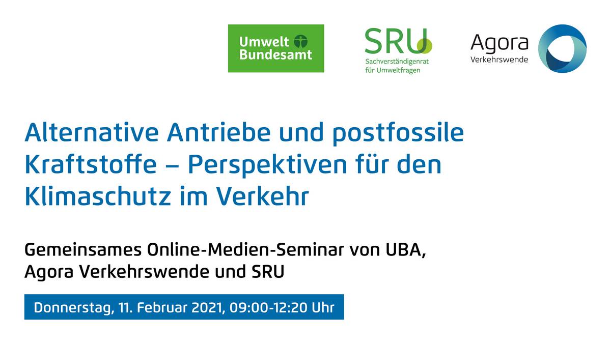 Webinar Alternative Antriebe Und Postfossile Kraftstoffe Perspektiven F R Den Klimaschutz Im